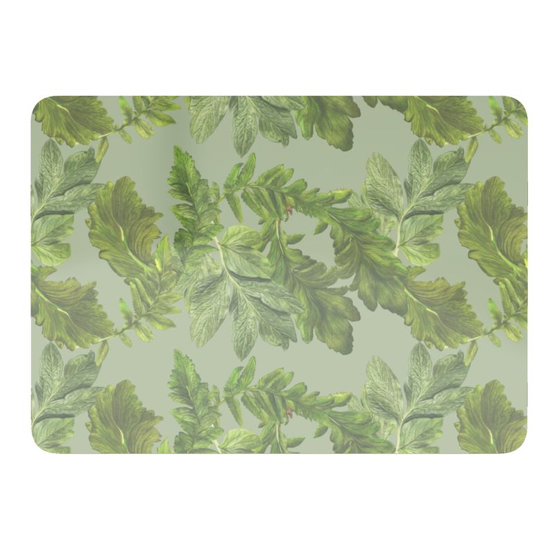 Placemat Large – Leaf Elegance Design - Sage Green