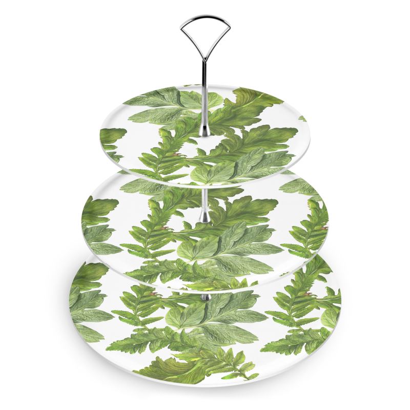 Cake Stand - Leaf Elegance