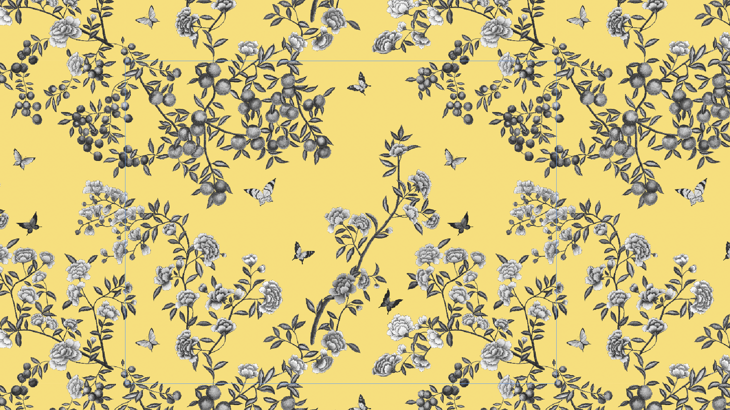 Fabric - Orchard Reverie - Naples Yellow