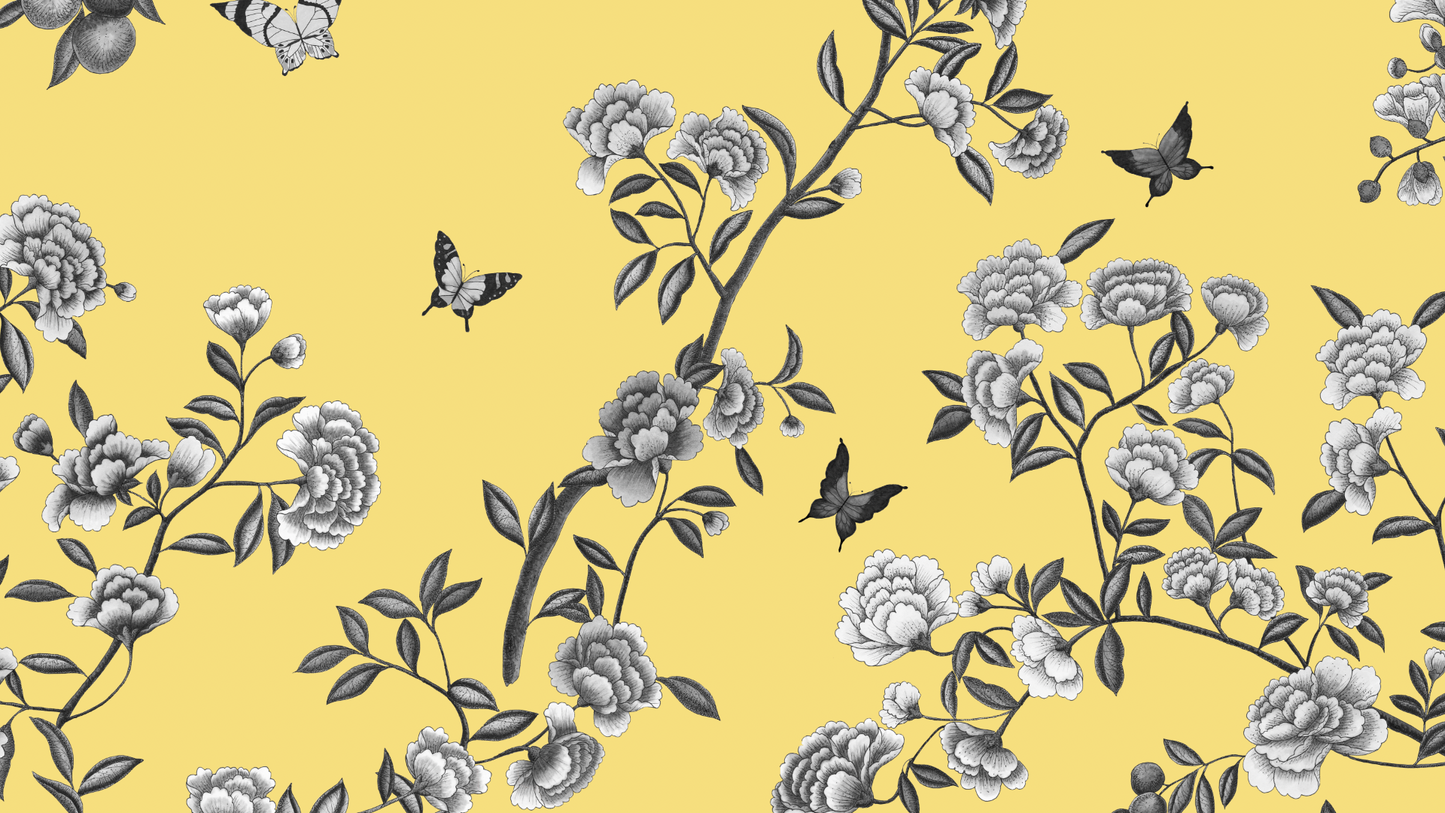 Fabric - Orchard Reverie - Naples Yellow