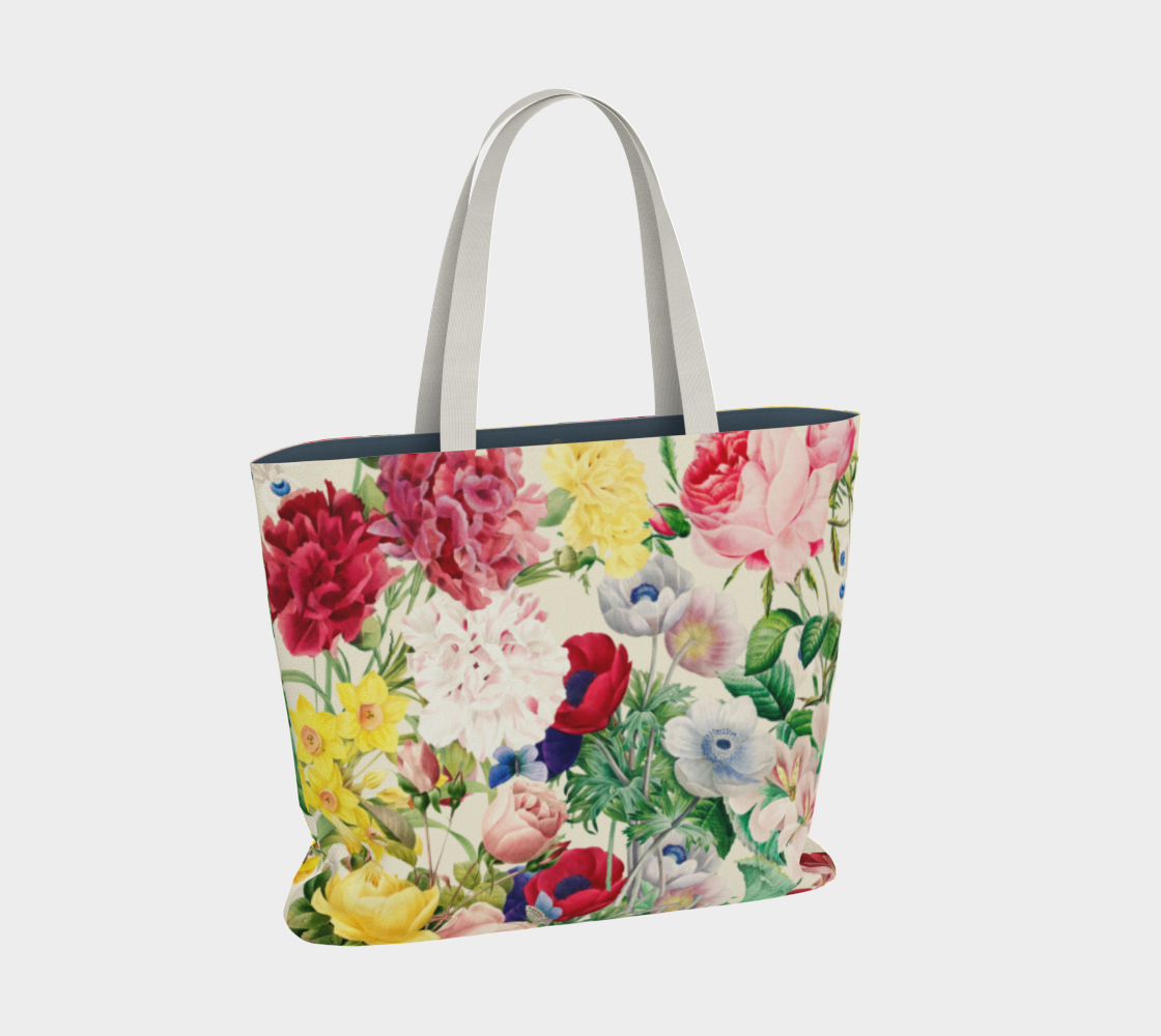 Tote Bag Redouté Ivory