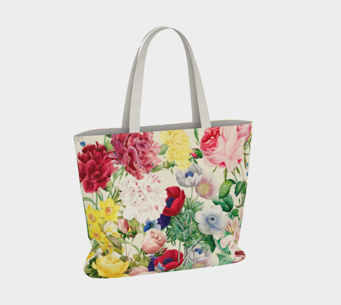 Tote Bag Redouté Ivory